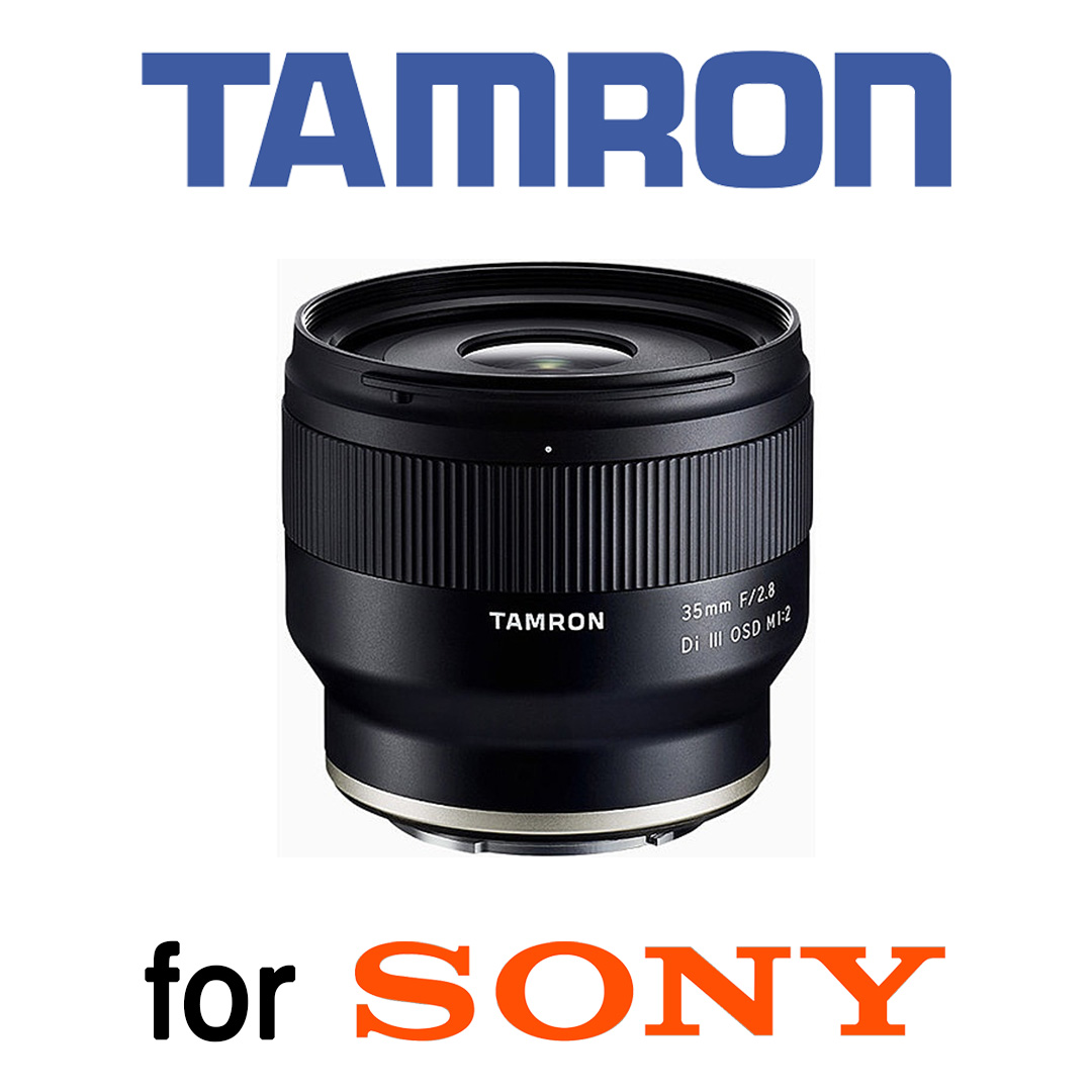 Tamron 35mm f/2.8 Di III OSD M 1:2 Lens for Sony E